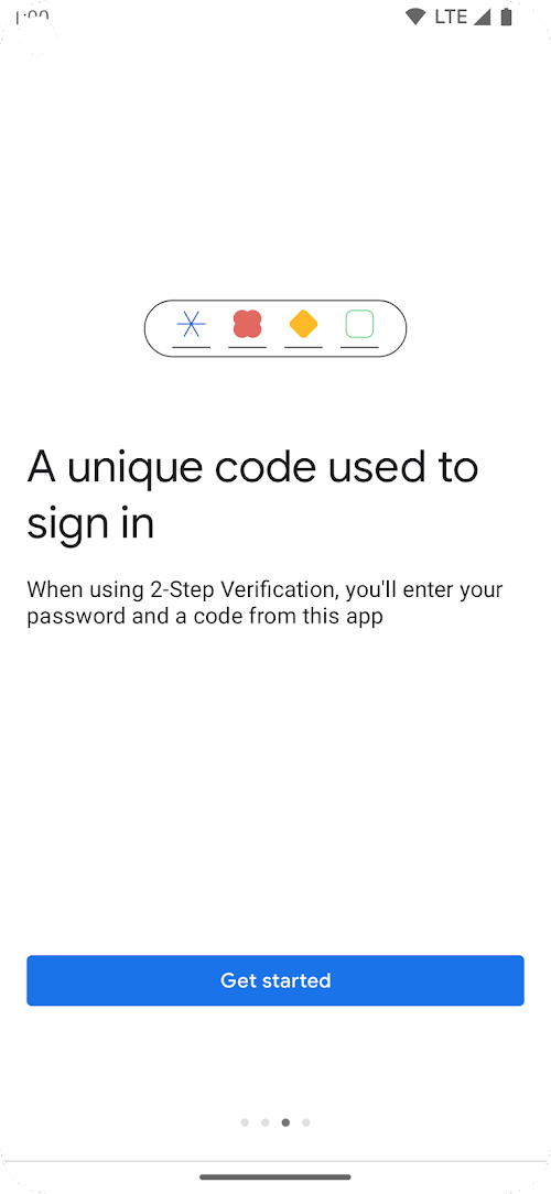 Google Authenticator  Screenshots