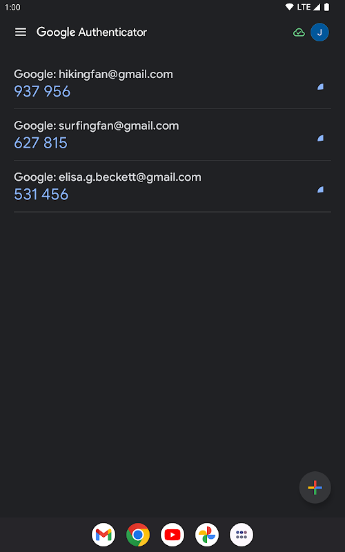 Google Authenticator  Screenshots