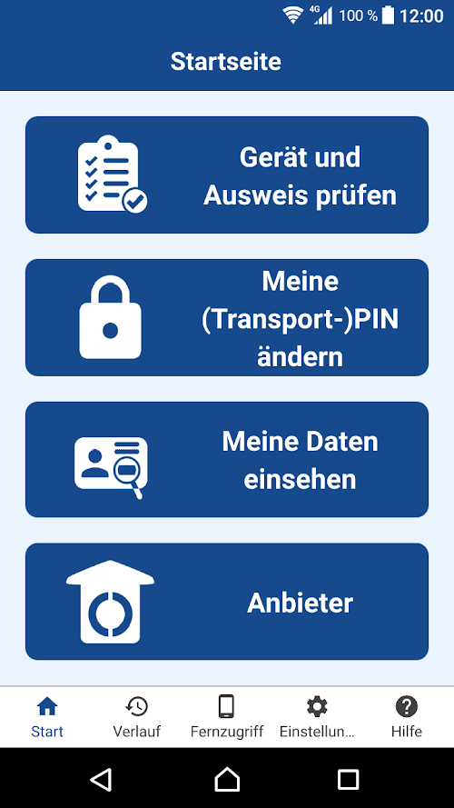 AusweisApp2  Screenshots