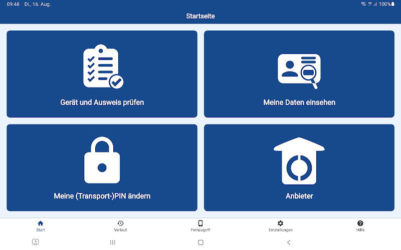 AusweisApp2  Screenshots