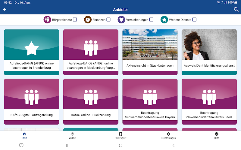 AusweisApp2  Screenshots