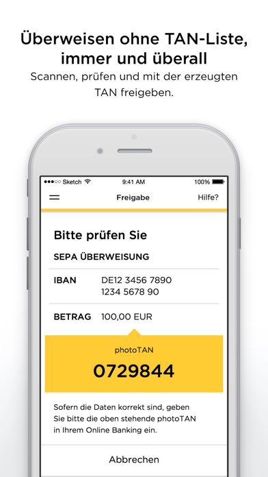 Commerzbank photoTAN  Screenshots