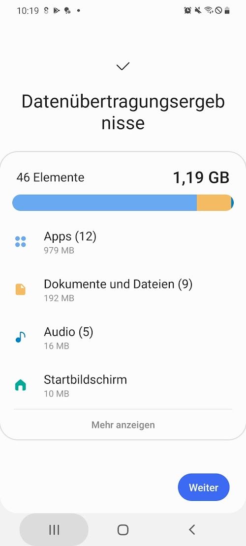 Samsung Smart Switch Mobile  Screenshots
