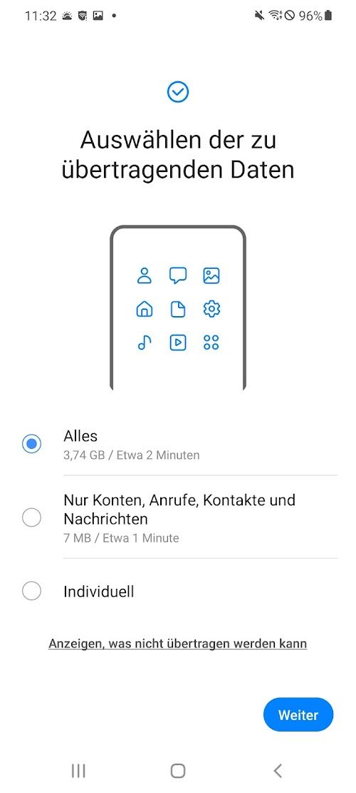 Samsung Smart Switch Mobile  Screenshots