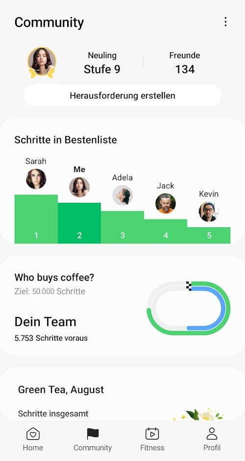 Samsung Health  Screenshots